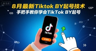 8月最新Tiktok搬运起号技术，手把手教你学会TikTok搬运起号-网创之家