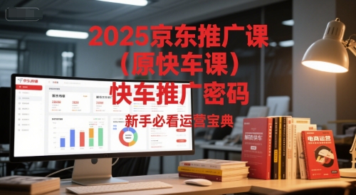 2025京东推广课(原快车课)解锁京东快车推广密码，新手必看运营宝典-网创之家