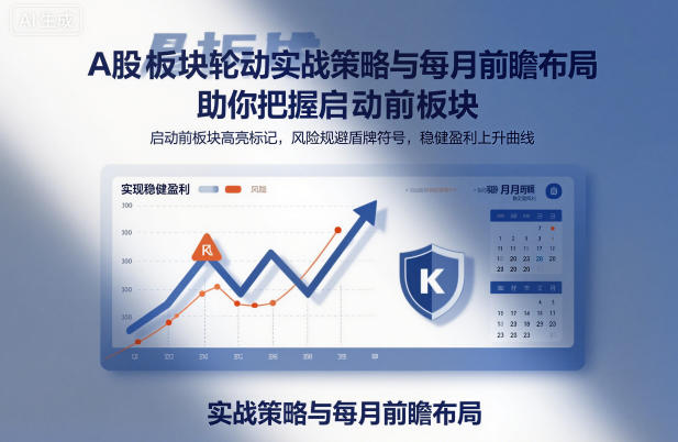 A股板块轮动实战策略与每月前瞻布局，助你把握启动前板块，规避风险，实现稳健盈利-网创之家