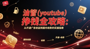 油管(youtube)挣钱全攻略：从开通广告收益到国内收款的实操指南-网创之家