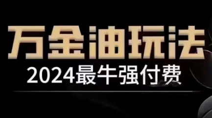 2024最牛强付费，万金油强付费玩法，干货满满，全程实操起飞(更新25年04月)-网创之家