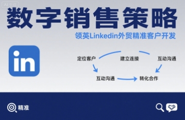 数字销售策略领英LinkedIn外贸精准客户开发-网创之家