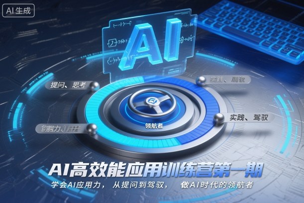 AI高效能应用训练营第一期，学会AI应用力，从提问到驾驭，做AI时代的领航者(更新)-网创之家