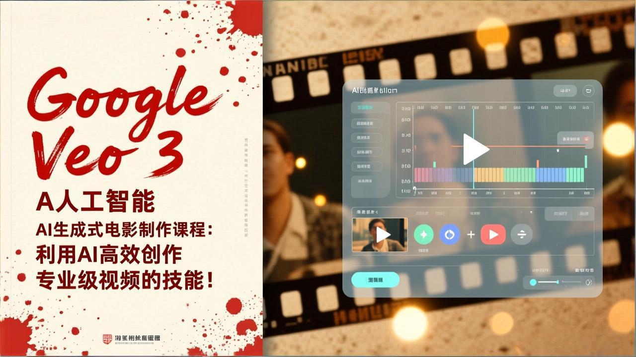 Google Veo 3人工智能AI生成式电影制作课程：利用AI高效创作专业级视频的技能！-网创之家