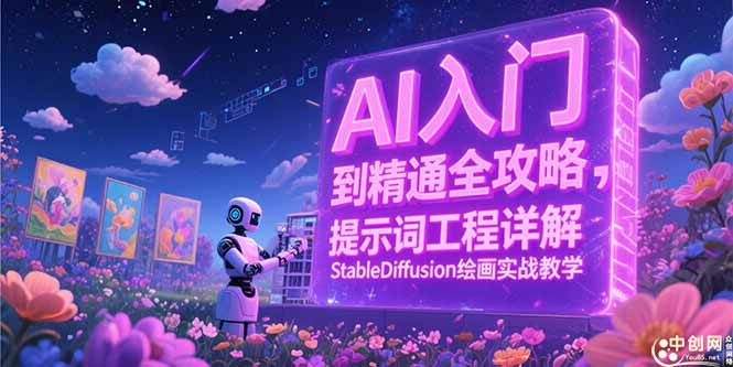 AI入门到精通全攻略，提示词工程详解，StableDiffusion绘画实战教学-网创之家