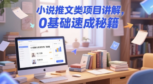 小说推文类项目讲解,0 基础速成秘籍-网创之家