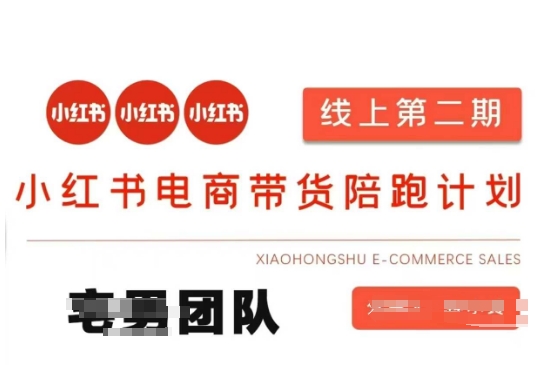 小红书电商带货课2期，月利润20个的小红书电商的有货源，无货源，虚拟产品，付费投流等整套玩法-网创之家