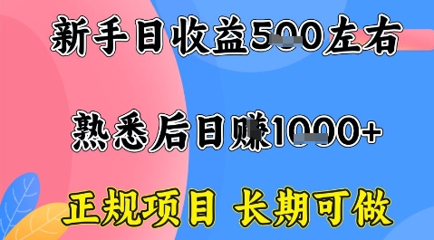 全年可变现项目，收益高无门槛，正规项目，长期可做，一天收益1k+一台电脑在家创业【揭秘】-网创之家